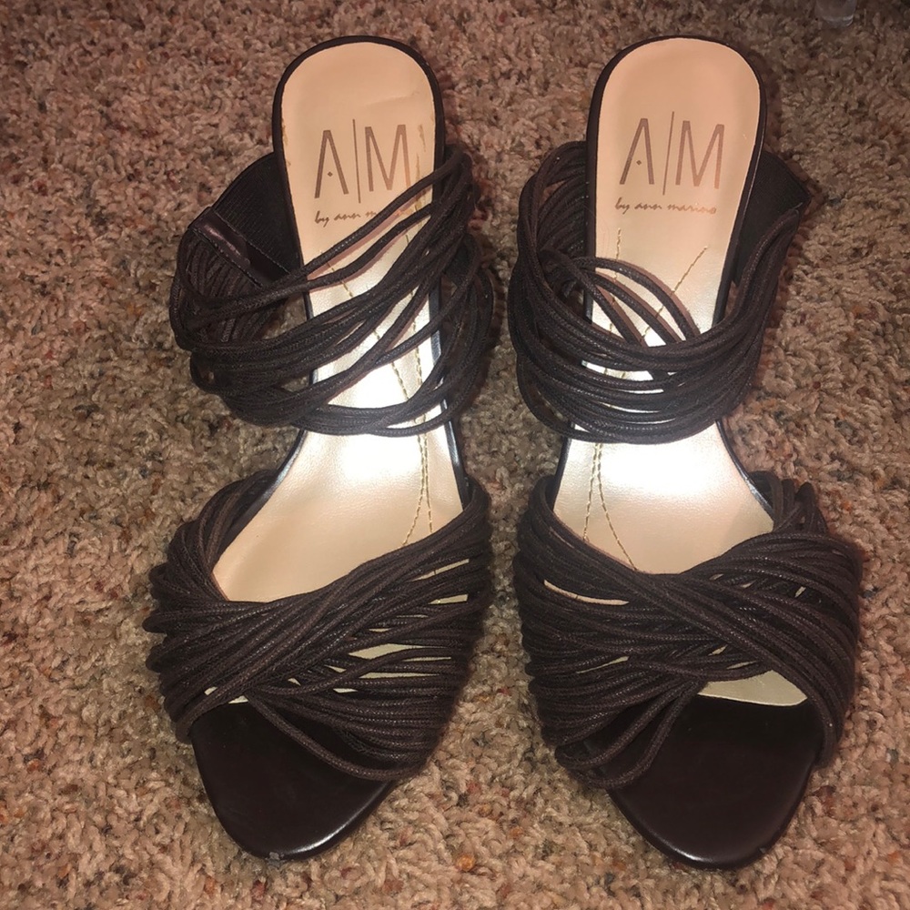 Brown heels